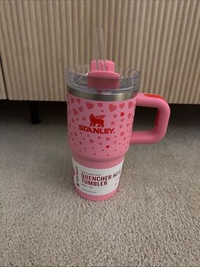 Stanley | Dining | Goat Stanley Pink Tumbler With Handle | Poshmark